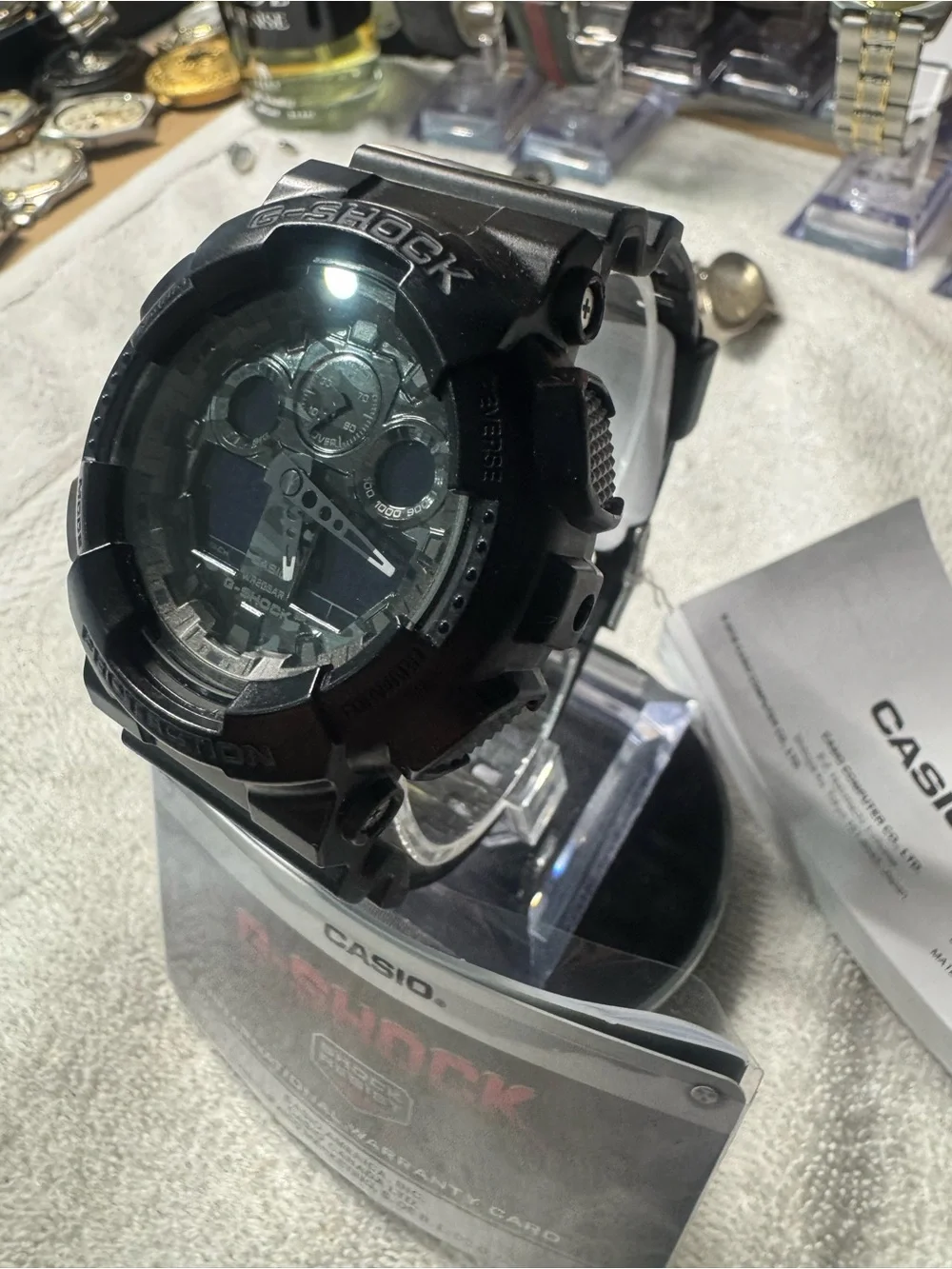 Casio G-Shock Black Digital-Analog Sport Watch